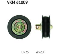 DEFLECTION/GUIDE PULLEY, V-RIBBED BELT FOR TOYOTA ALTIS IX COROLLA SKF VKM 61009