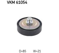 Deflection/Guide Pulley, v-ribbed belt for TOYOTA COROLLA Verso SKF VKM 61054