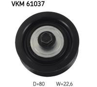 DEFLECTION/GUIDE PULLEY, V-RIBBED BELT FOR TOYOTA ECHO VITZ SKF VKM 61037