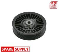 DEFLECTION/GUIDE PULLEY, V-RIBBED BELT FOR VAUXHALL ASTRA FEBI BILSTEIN 14375