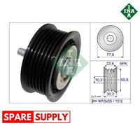 DEFLECTION/GUIDE PULLEY, V-RIBBED BELT FOR VAUXHALL ASTRA INA 532 0700 10