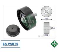 INA Deflection/Guide Pulley V-Ribbed Belt Part No 532063210 Fits SEAT Ibiza 1.2 10 to 15