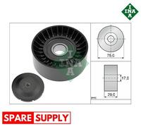 DEFLECTION/GUIDE PULLEY, V-RIBBED BELT FOR VW CRAFTER 30-35 BUS INA 532 0536 10