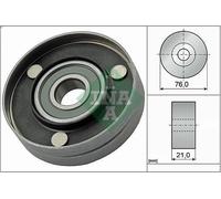 Deflection/Guide Pulley, V-ribbed belt INA 532 0567 10 for A5 (8T3) 4.2 2007-