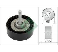 Deflection/Guide Pulley, V-ribbed belt INA 532 0652 10 for S80 II (124) 2 2008-