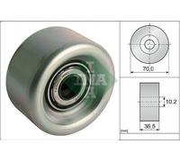 Deflection/Guide Pulley, V-ribbed belt INA 532 0918 10 for ANTOS 10.677 2012-
