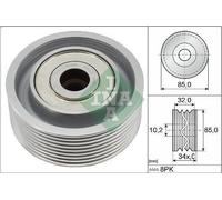 Deflection/Guide Pulley, V-ribbed belt INA 532 0919 10 for TRAVEGO 10.677 2012-