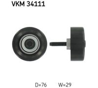 DEFLECTION/GUIDE PULLEY, V-RIBBED BELT SKF VKM 34111