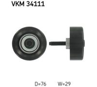 DEFLECTION/GUIDE PULLEY, V-RIBBED BELT SKF VKM 34111