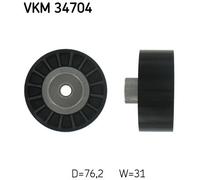 DEFLECTION/GUIDE PULLEY, V-RIBBED BELT SKF VKM 34704