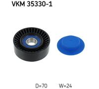 Deflection/Guide Pulley, v-ribbed belt SKF VKM 35330-1