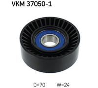DEFLECTION/GUIDE PULLEY, V-RIBBED BELT SKF VKM 37050-1