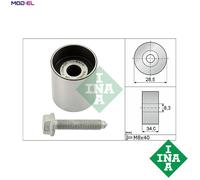 INA Timing Belt Guide Pulley - fits SKODA OCTAVIA Mk1/Mk2 1.9D 2.0D 00-13 CEGA