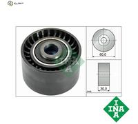 Ina Timing Belt Guide Pulley for Citroen C3 1.6 (2002) INA 0829A1 083062