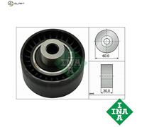 Timing belt tensioner pulley 532 0473 10 INA for CITROËN PEUGEOT FIAT FORD VOLVO