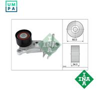 Timing belt tensioner pulley 532 0999 10 INA for VOLVO V60 I V70 III XC60 I SUV