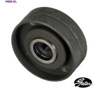 Gates Timing Belt Deflection Pulley T41174 – Metal Tensioner Pulley for Audi, VW, Volvo