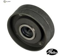 Gates Timing Belt Deflection Pulley T41174 – Metal Tensioner Pulley for Audi, VW, Volvo