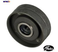 Gates Timing Belt Deflection Pulley T41174 – Metal Tensioner Pulley for Audi, VW, Volvo