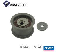 SKF VKM 25500 Timing belt deflection pulley