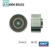 Deflection/Guide Pulley, timing belt for MITSUBISHI IO SKF VKM 85151