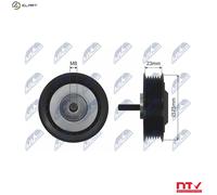 NTY RNK-AU-042 Deflection / Guide Pulley, v-belt