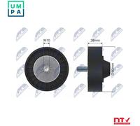 NTY RNK-BM-027 Deflection / Guide Pulley, v-belt