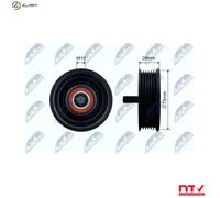 NTY RNK-LR-012 Deflection / Guide Pulley, v-belt