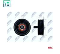 NTY RNK-LR-012 Deflection / Guide Pulley, v-belt