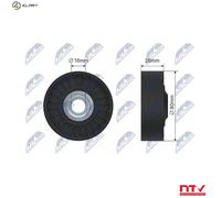 NTY RNK-ME-021 Deflection / Guide Pulley, v-belt