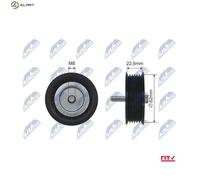 NTY RNK-ME-025 Deflection / Guide Pulley, v-belt