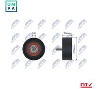 NTY RNK-ME-035 Deflection / Guide Pulley, v-belt