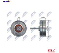 NTY RNK-MZ-014 Deflection / Guide Pulley, v-belt