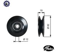 GATES T36606 Deflection / Guide Pulley, v-belt