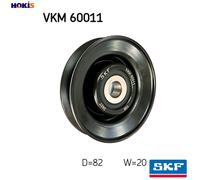 SKF VKM 60011 Deflection / Guide Pulley, v-belt
