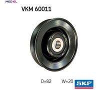 SKF VKM 60011 Deflection / Guide Pulley, v-belt