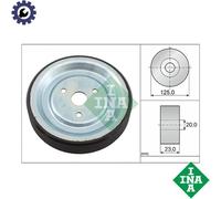DEFLECTIONGUIDE PULLEY VBELT 532 0912 10 FOR PEUGEOT 508/SW/II 3008/SUV/MPV 1.6L