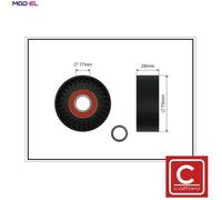 DEFLECTIONGUIDE PULLEY VRIBBED BELT 11-98 FOR BMW Z8/Roadster/E52 S62B50 4.9L