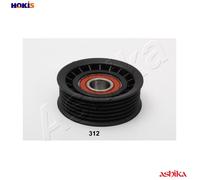ASHIKA 129-03-312 Deflection / Guide Pulley, v-ribbed belt