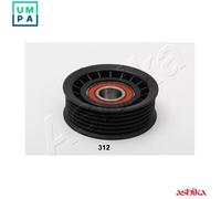 ASHIKA 129-03-312 Deflection / Guide Pulley, v-ribbed belt