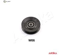 ASHIKA 129-0W-W06 Deflection / Guide Pulley, v-ribbed belt