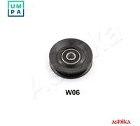 ASHIKA 129-0W-W06 Deflection / Guide Pulley, v-ribbed belt