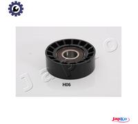 JAPKO 129H06 Deflection / guide pulley, V-ribbed belt