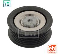 FEBI BILSTEIN Idler Pulley 49599 – V-ribbed Belt Deflection/Guide, with Screw – Pack of 1
