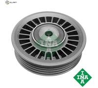Aux Belt Idler Pulley fits VW PASSAT 3B3, 3B6 2.0D 03 to 05 Guide Deflection INA