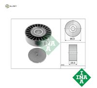 DEFLECTIONGUIDE PULLEY VRIBBED BELT 532 0169 10 FOR VW CARAVELLE/TRANSPORTER