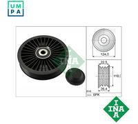 INA 532 0242 10 Deflection / Guide Pulley, v-ribbed belt