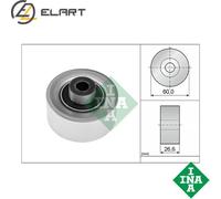 DEFLECTIONGUIDE PULLEY VRIBBED BELT 532 0311 10 FOR FORD TOURNEOCONNECT 1.8L