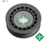 Aux Belt Idler Pulley fits MERCEDES VANEO 414 1.6 1.9 02 to 05 Guide Deflection