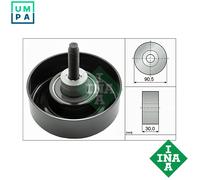 INA 532 0405 30 Deflection / Guide Pulley, v-ribbed belt
